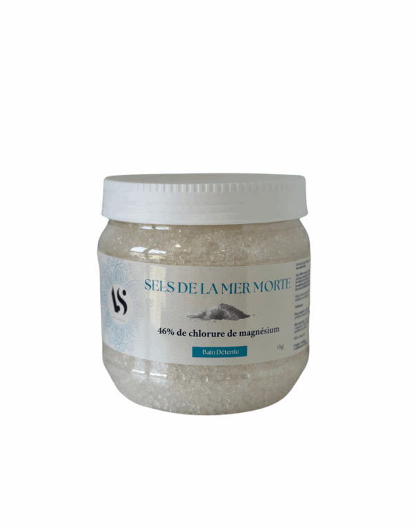 Sels de la Mer Morte au Magnésium – Détoxifiants, Relaxants & Régénérants