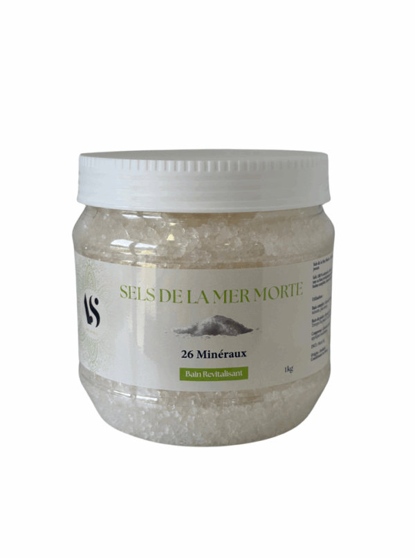 Sels de la Mer Morte – 26 Minéraux Essentiels pour la Peau et le Corps