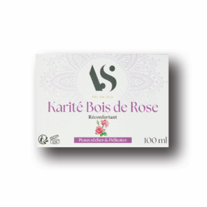 Beurre de Karité Bois de Rose – Régénérant, Nourrissant & Féminin