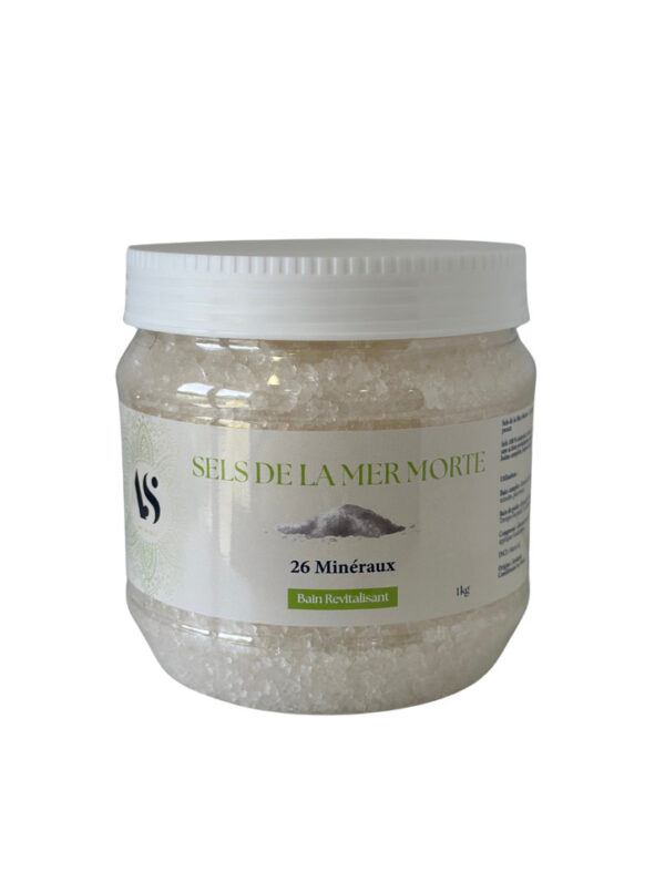 Sels de la Mer Morte – 26 Minéraux Essentiels pour la Peau et le Corps